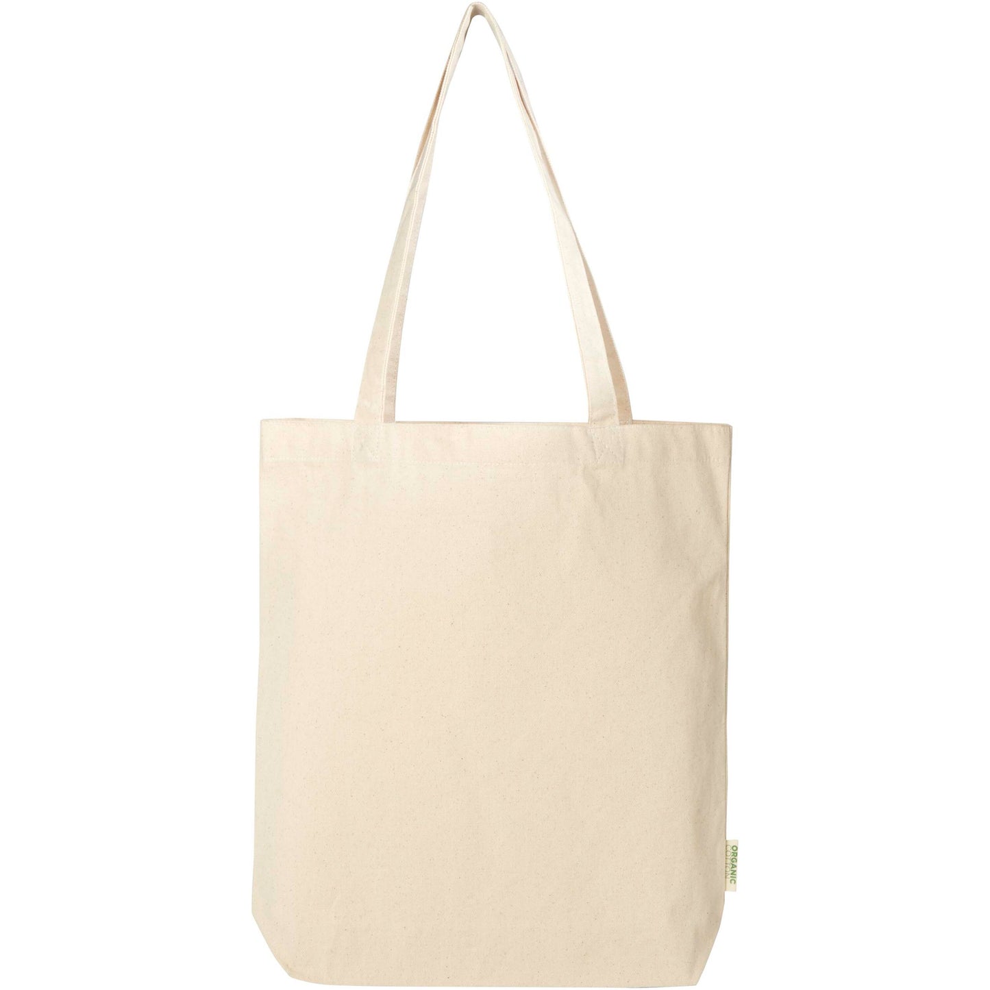 Odisha 180 g/m² tygväska av ekologiskt OCS-material med bred botten, 11 l