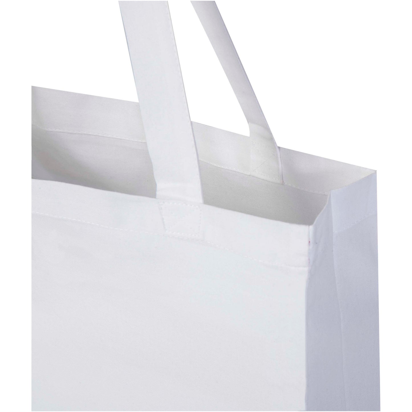 Odisha 180 g/m² tygväska av ekologiskt OCS-material med bälg, 14 l
