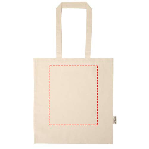 Peru Blend 180 g/m² tygväska av GRS-certifierad återvunnen bomull, 7 l
