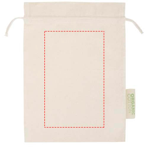 Odisha 140 g/m² presentpåse av ekologiskt OCS-material – 42 x 30 cm