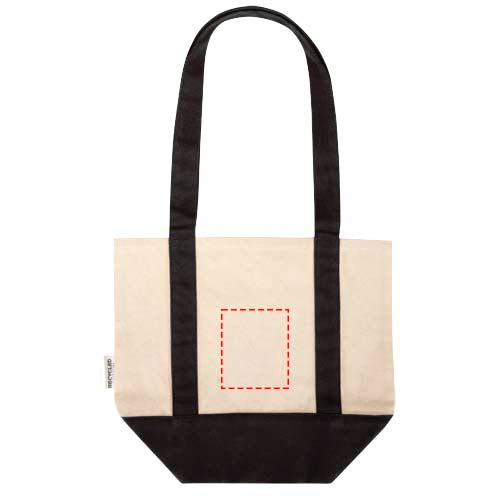 Sam 320 g/m² mini-tygväska av GRS-återvunnen bomull