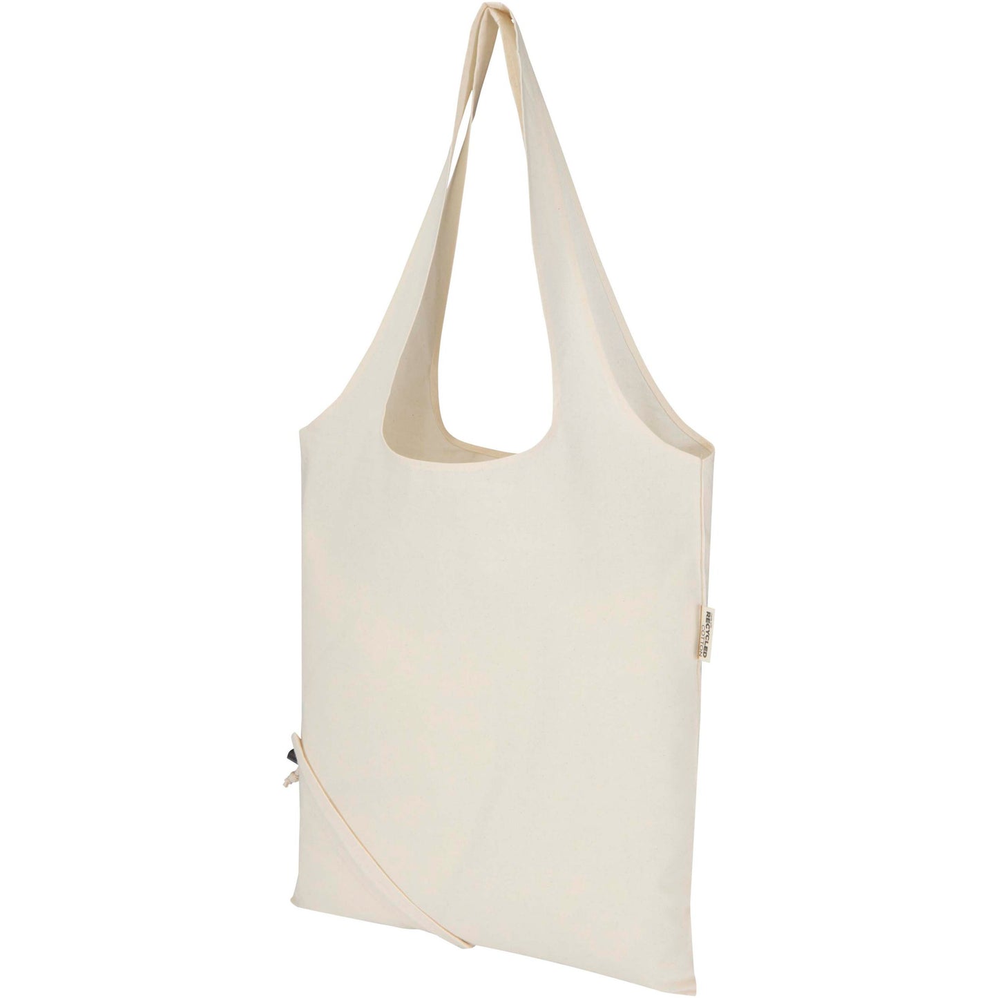 Madras Blend 140 g/m² GRS-certifierad återvunnen vikbar bomullskasse 7 L