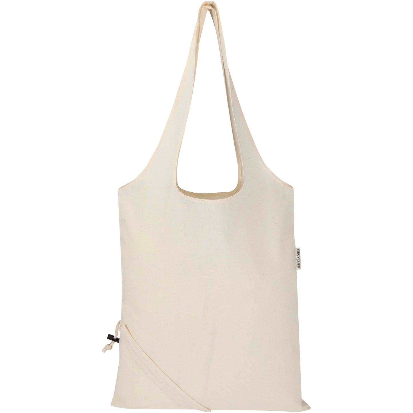 Madras Blend 140 g/m² GRS-certifierad återvunnen vikbar bomullskasse 7 L