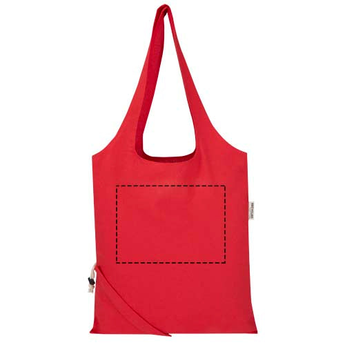 Madras Blend 140 g/m² GRS-certifierad återvunnen vikbar bomullskasse 7 L