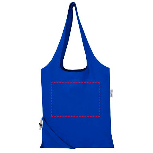 Madras Blend 140 g/m² GRS-certifierad återvunnen vikbar bomullskasse 7 L