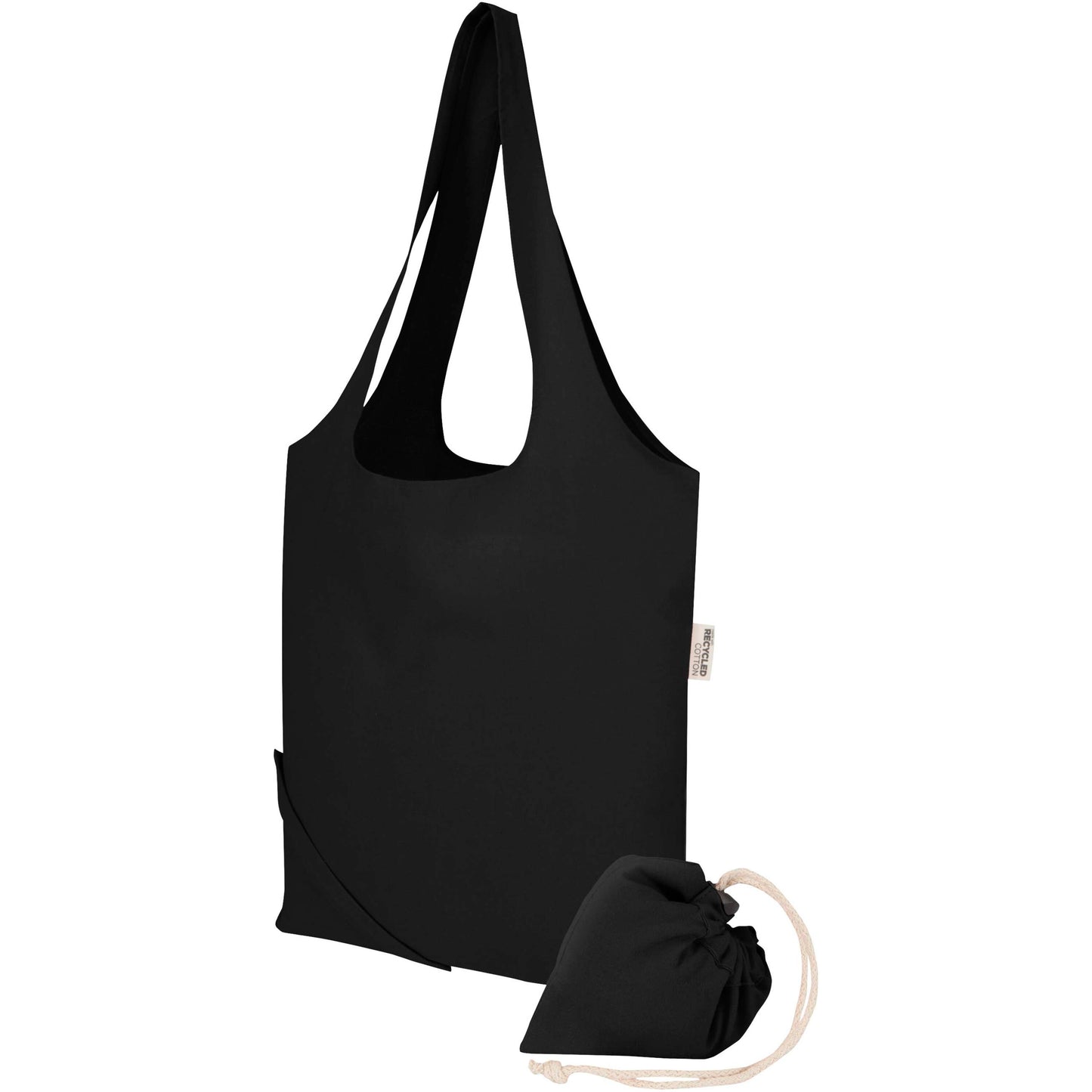 Madras Blend 140 g/m² GRS-certifierad återvunnen vikbar bomullskasse 7 L