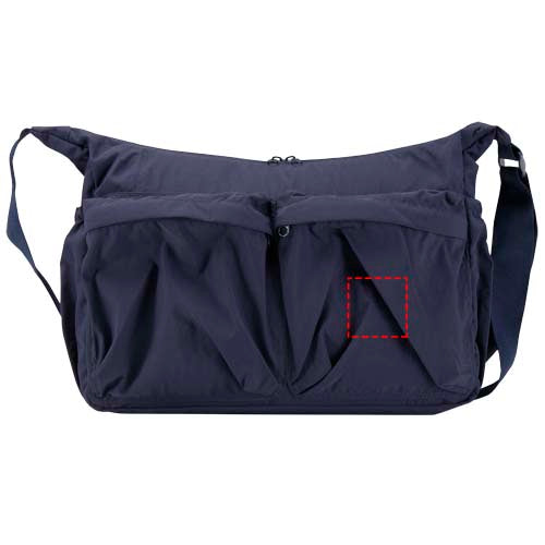 Calli 13" axelväska för laptop i GRS-återvunnen nylon
