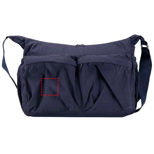 Calli 13" axelväska för laptop i GRS-återvunnen nylon