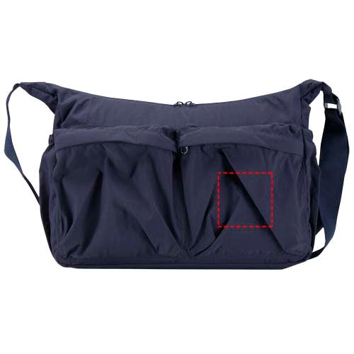 Calli 13" axelväska för laptop i GRS-återvunnen nylon