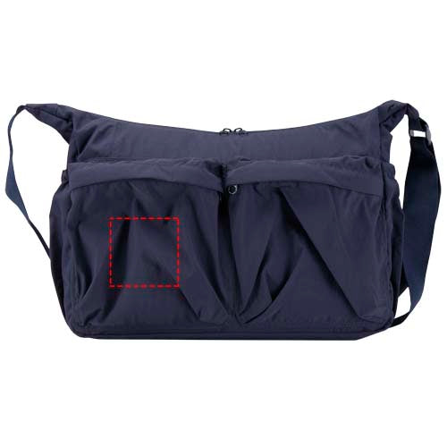 Calli 13" axelväska för laptop i GRS-återvunnen nylon
