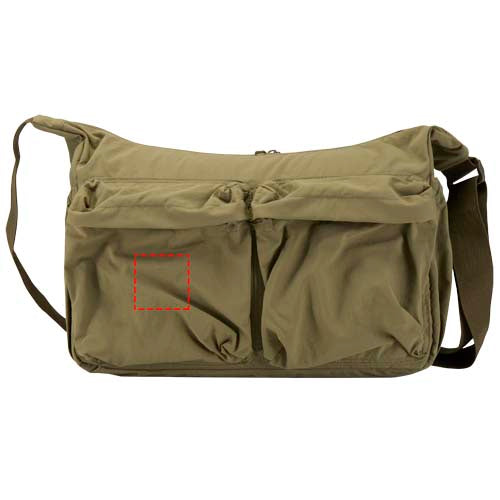Calli 13" axelväska för laptop i GRS-återvunnen nylon