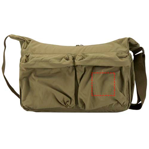Calli 13" axelväska för laptop i GRS-återvunnen nylon