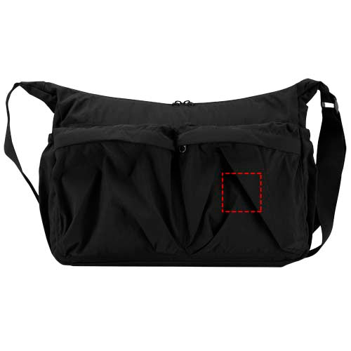 Calli 13" axelväska för laptop i GRS-återvunnen nylon