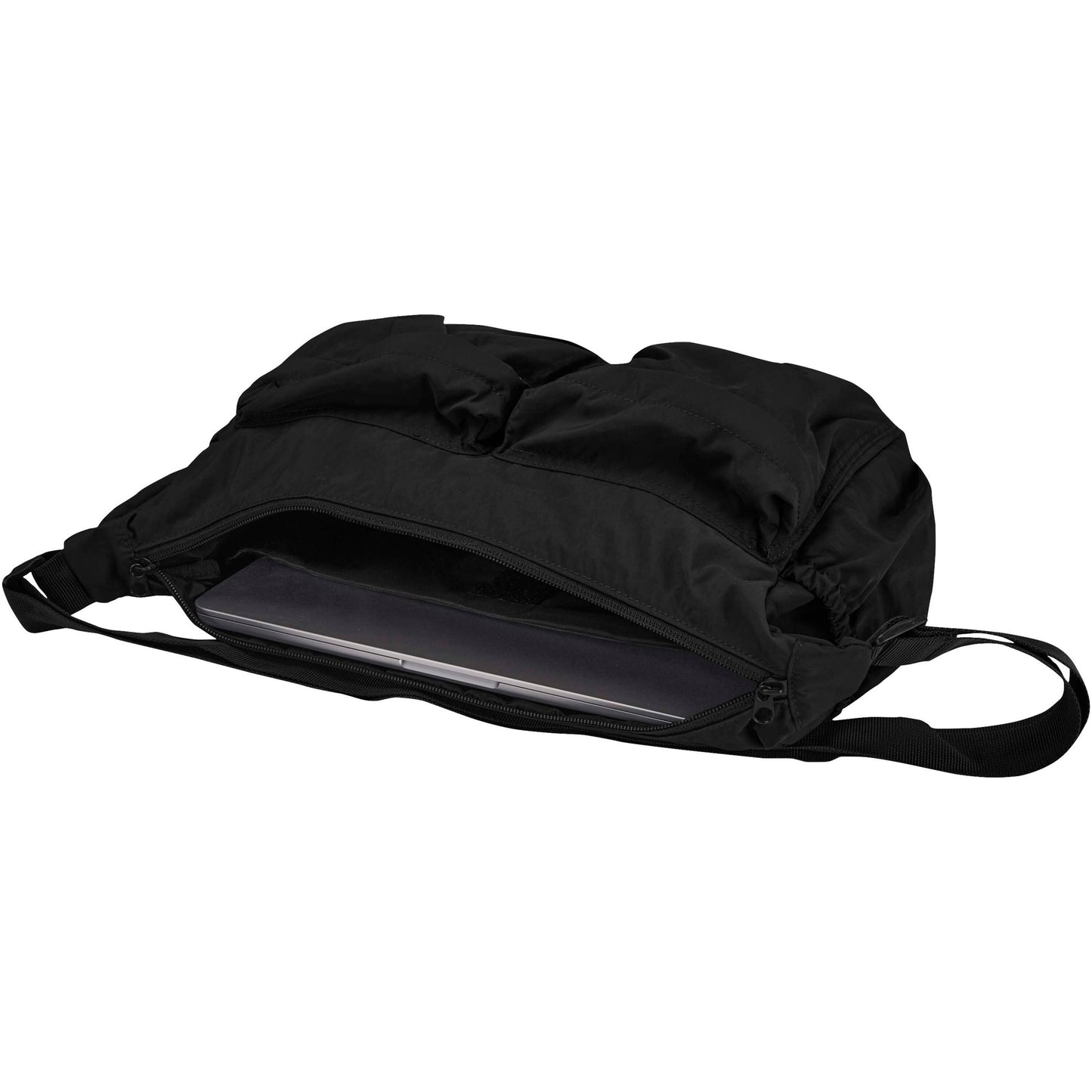 Calli 13" axelväska för laptop i GRS-återvunnen nylon