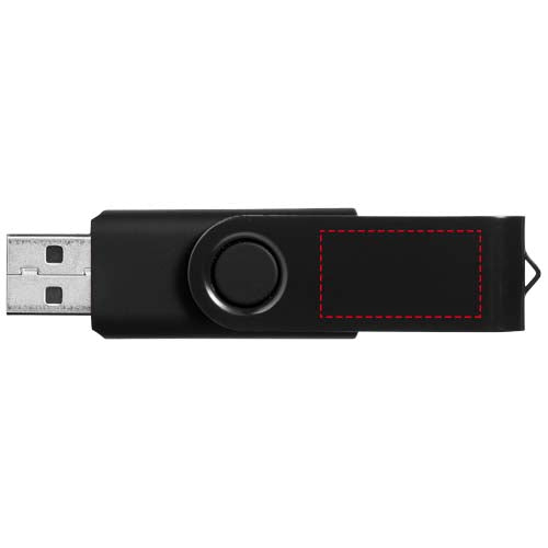 Rotate-metallic USB 4 GB