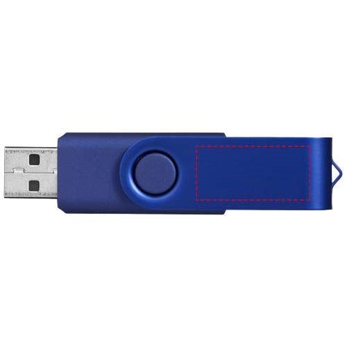 Rotate-metallic USB 4 GB