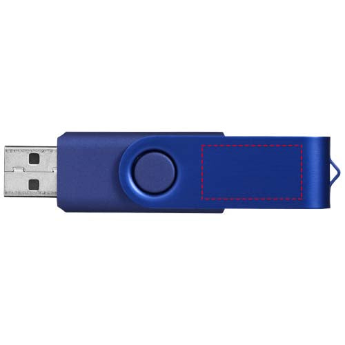 Rotate-metallic USB 4 GB