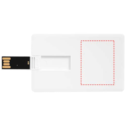 Slim USB 2 GB i kortformat