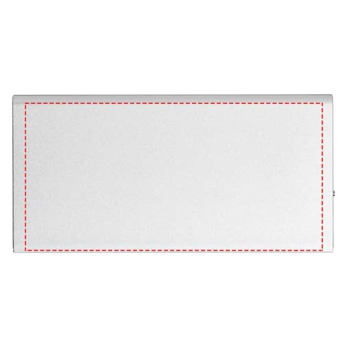 Plate 8 000 mAh powerbank i aluminium