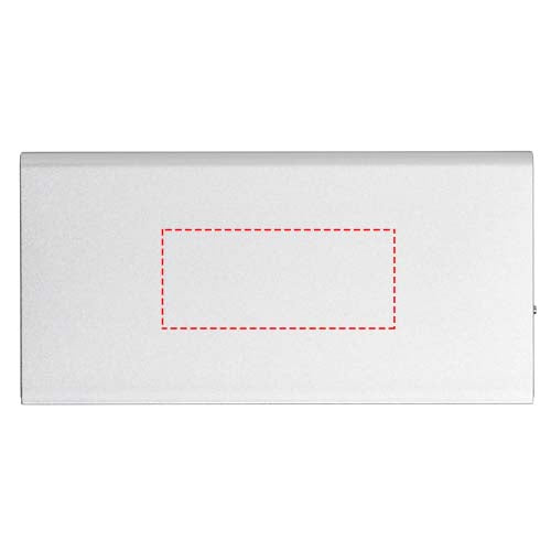Plate 8 000 mAh powerbank i aluminium
