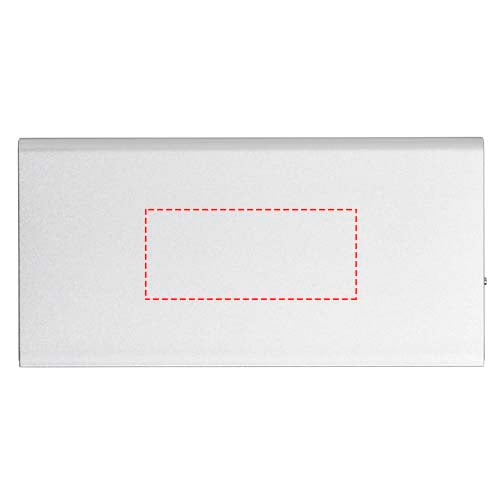 Plate 8 000 mAh powerbank i aluminium