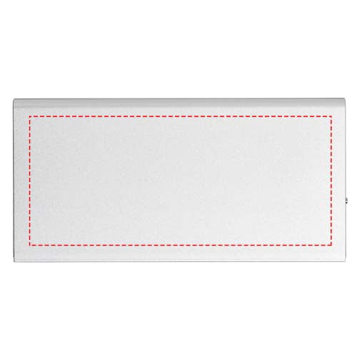 Plate 8 000 mAh powerbank i aluminium