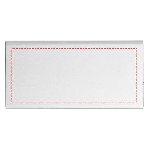 Plate 8 000 mAh powerbank i aluminium