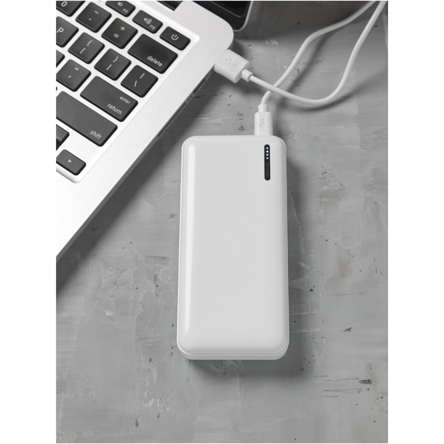 Komprimera 10 000 mAh powerbank med hög densitet