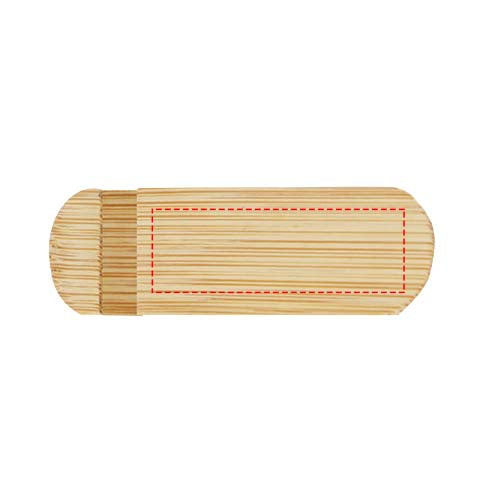 Edulis kabelhanterare i bambu