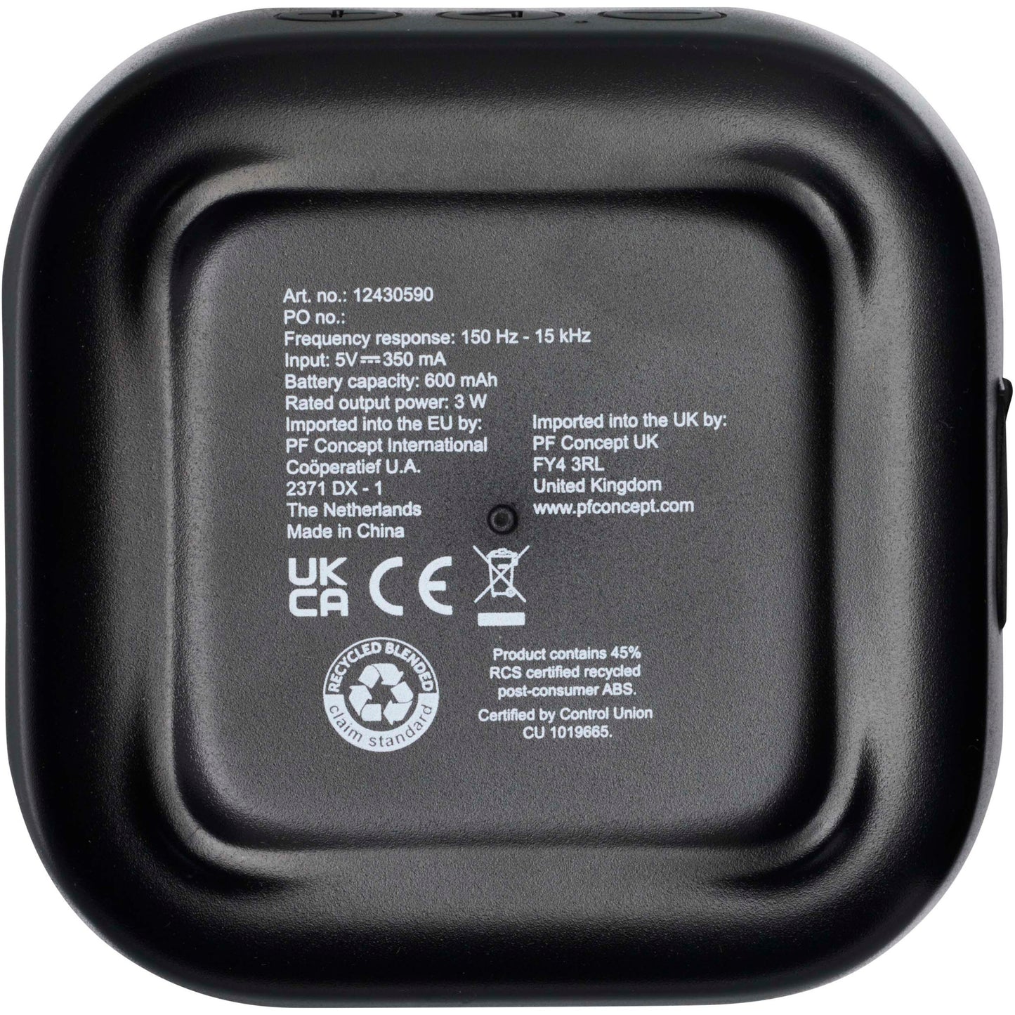 Stark 2.0 mini-Bluetooth®-högtalare av RCS-återvunnen plast på 3 W