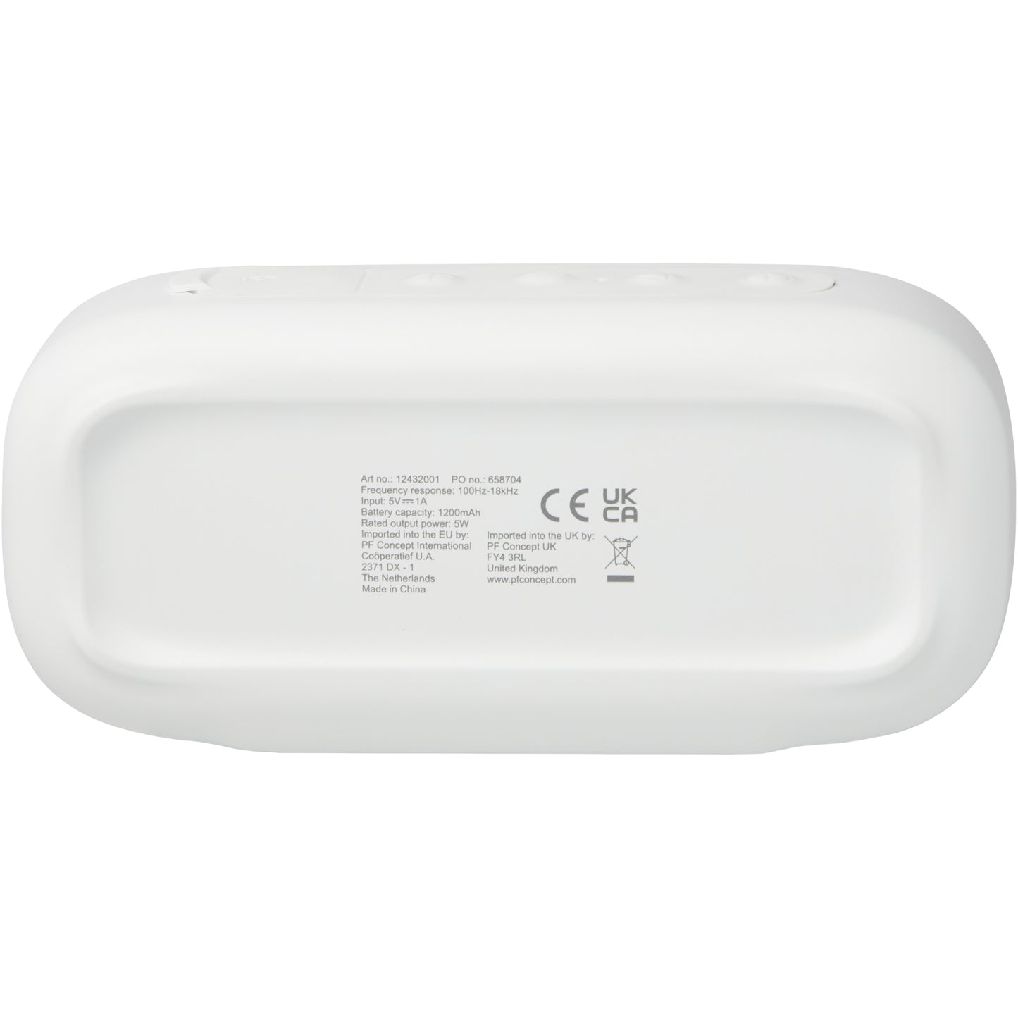 Stark 2.0 IPX5 Bluetooth®-högtalare på 5 W i återvunnen plast