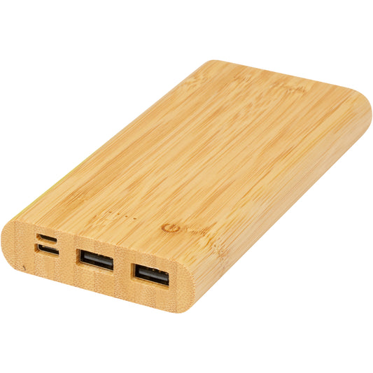 Tulda 10,000 mAh powerbank i bambu