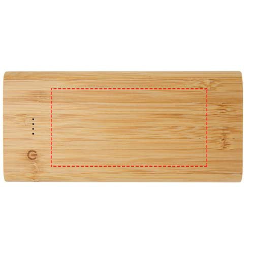Tulda 10,000 mAh powerbank i bambu