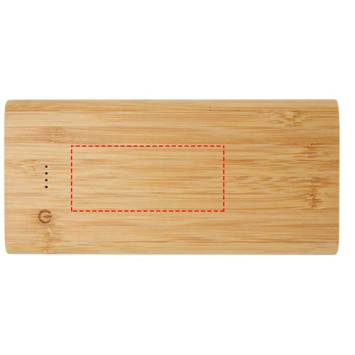 Tulda 10,000 mAh powerbank i bambu