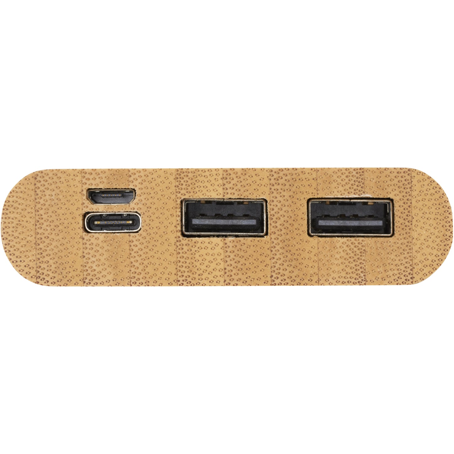 Tulda 10,000 mAh powerbank i bambu