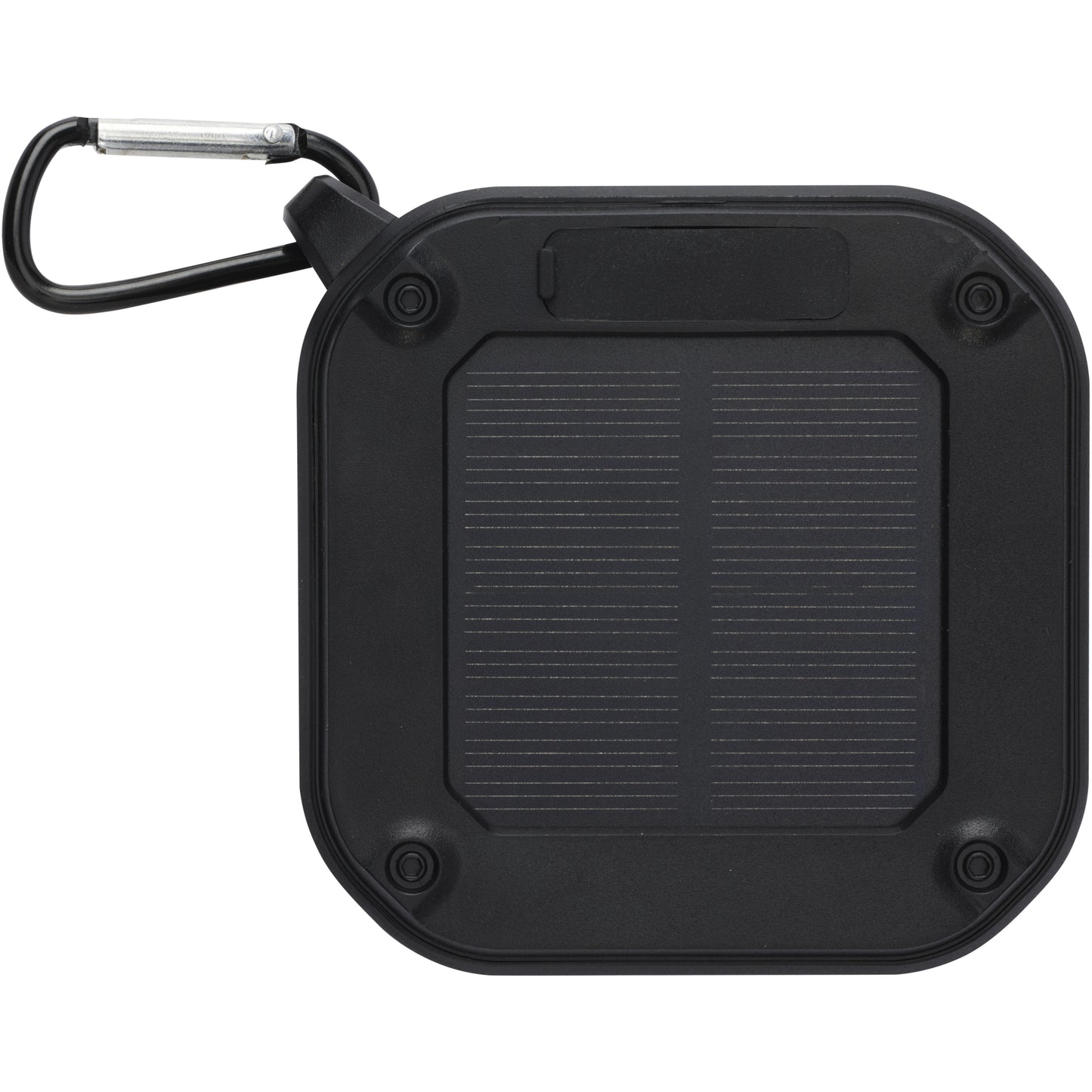 Solo soldriven Bluetooth®-högtalare med karbinhake på 3 W av IPX5 RCS-återvunnen plast
