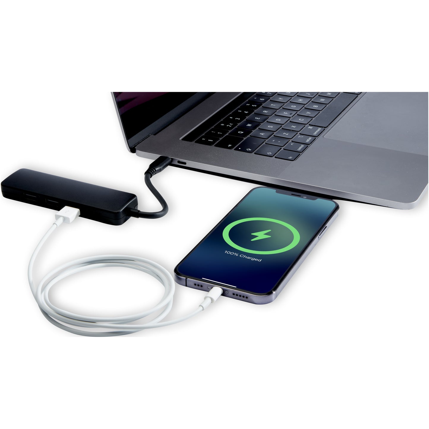Loop RCS multimedieadapter USB 2.0–3.0 av återvunnen plast med HDMI-port