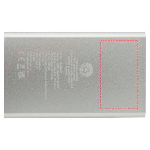 Pep 4 000 mAh Type C-powerbank av återvunnen aluminium