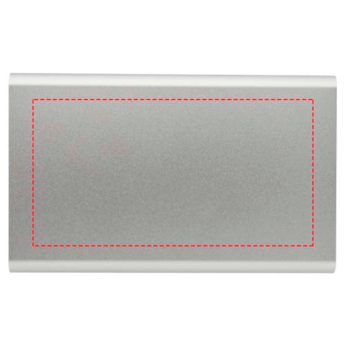 Pep 4 000 mAh Type C-powerbank av återvunnen aluminium