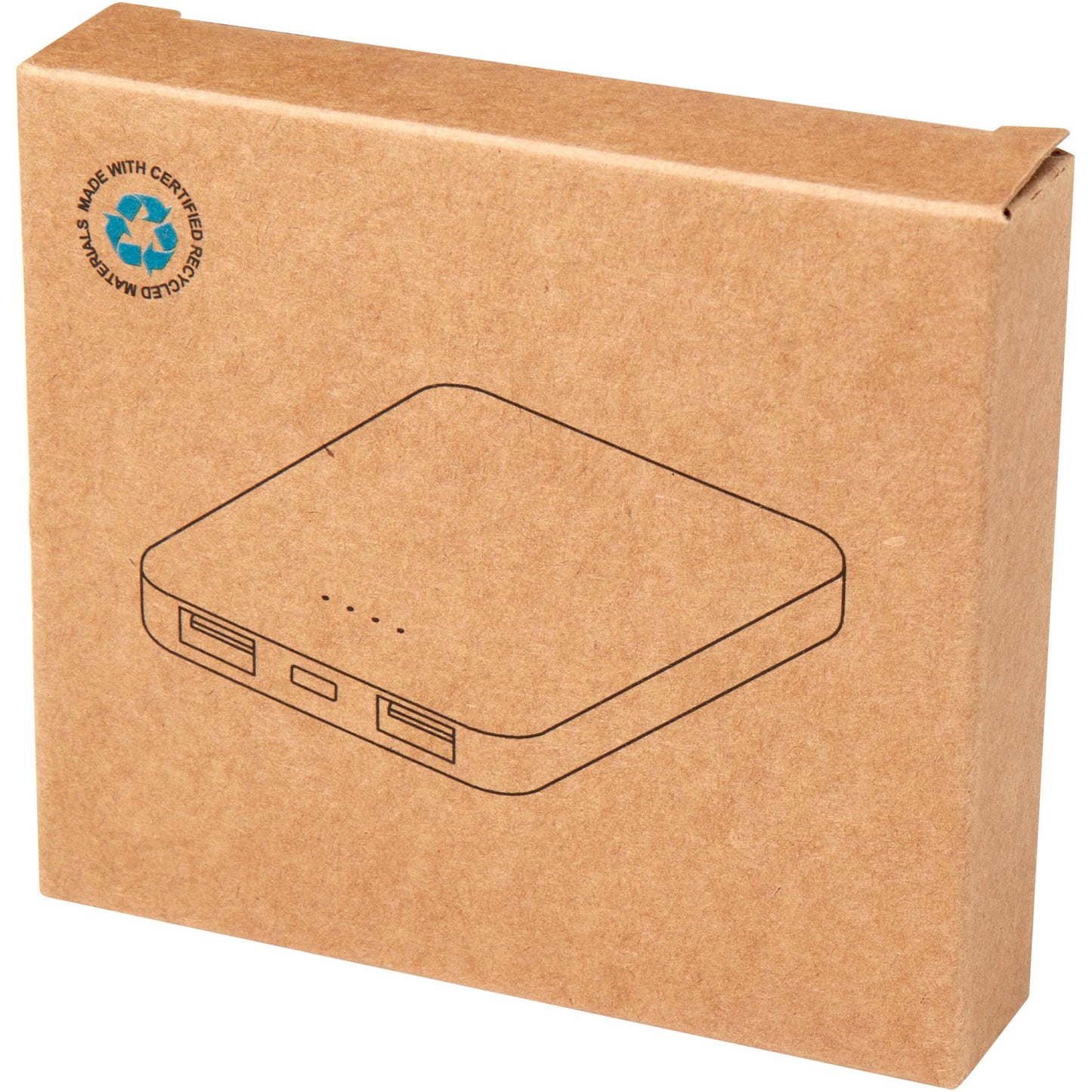 Asama 5 000 mAh Type C-powerbank i återvunnen plast