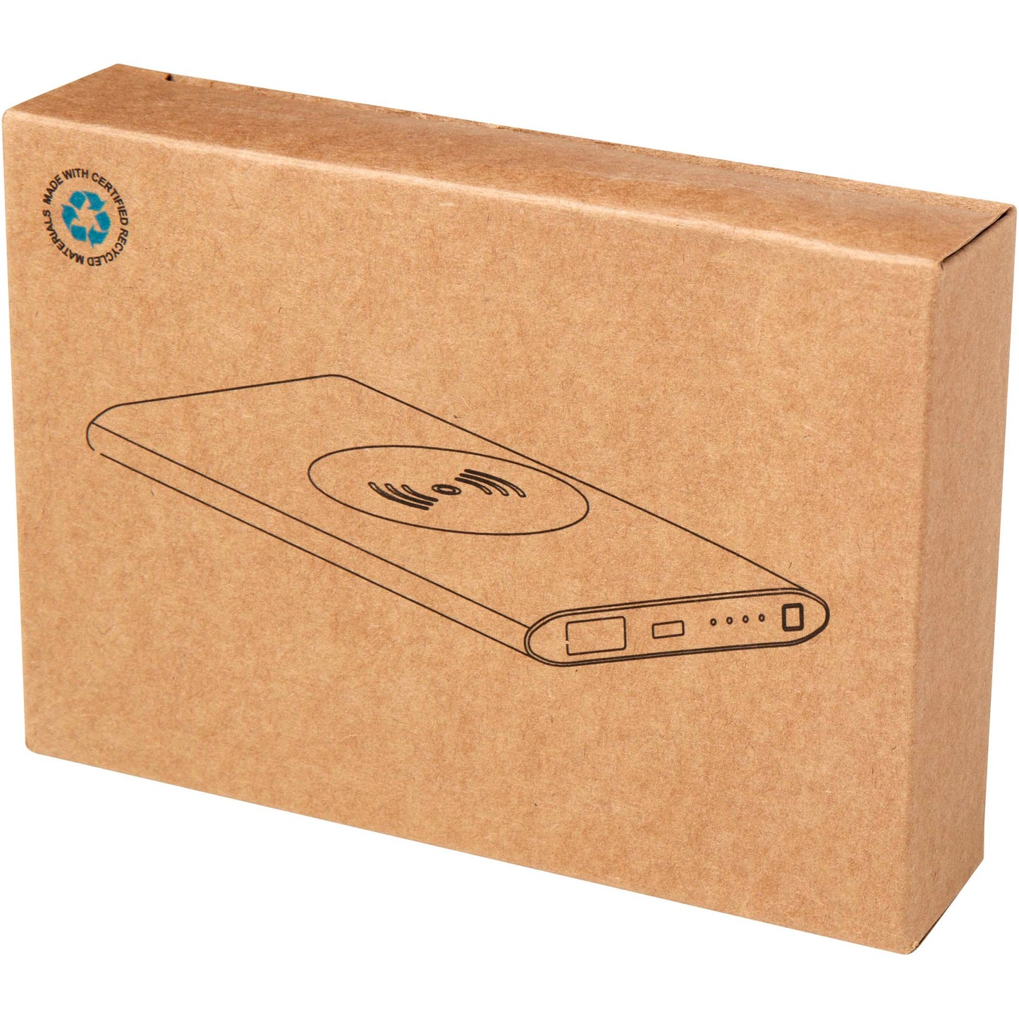 Juice trådlös 4 000 mAh Type C-powerbank i återvunnen aluminium