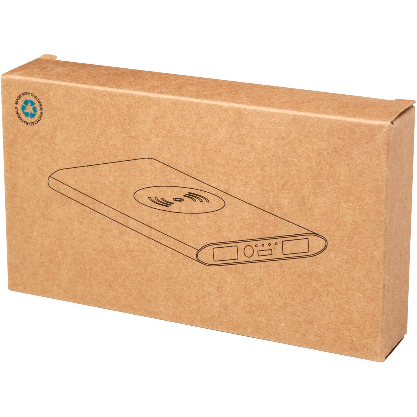Juice trådlös 8 000 mAh Type C-powerbank i återvunnen aluminium
