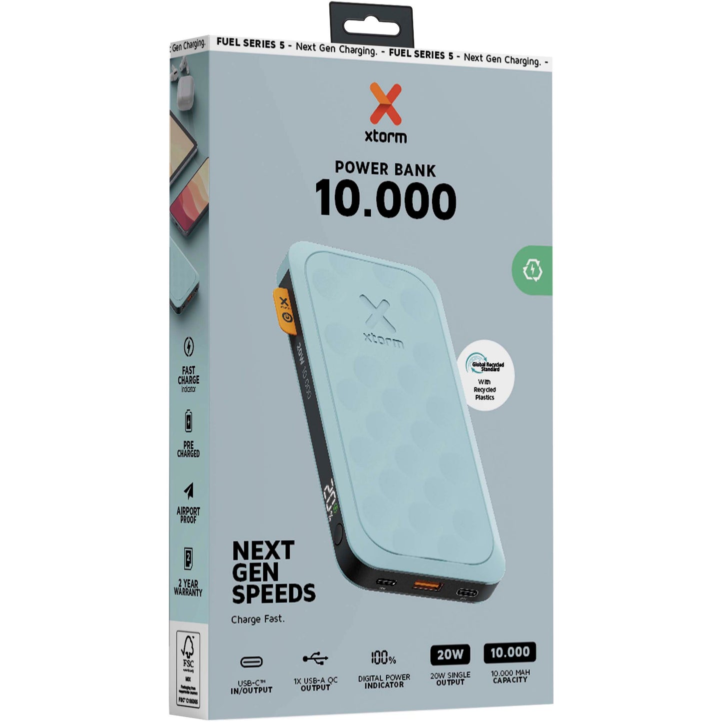 Xtorm FS510 Fuel Series 10 000 mAh 20 W powerbank