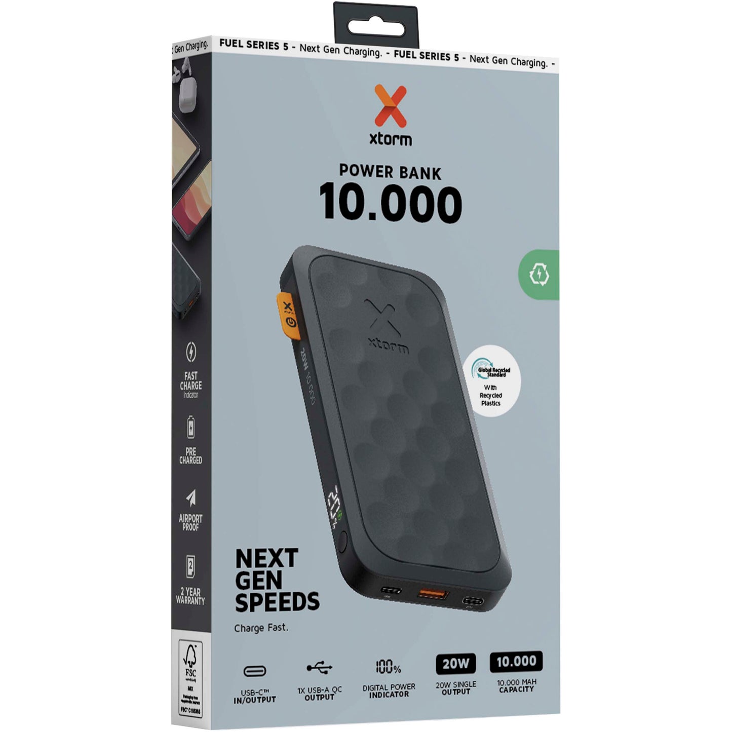 Xtorm FS510 Fuel Series 10 000 mAh 20 W powerbank