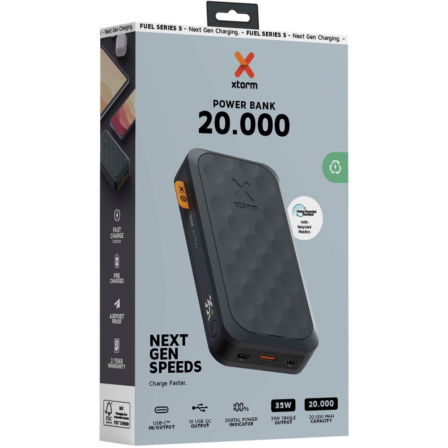 Xtorm FS520 Fuel Series 20 000 mAh 35 W powerbank