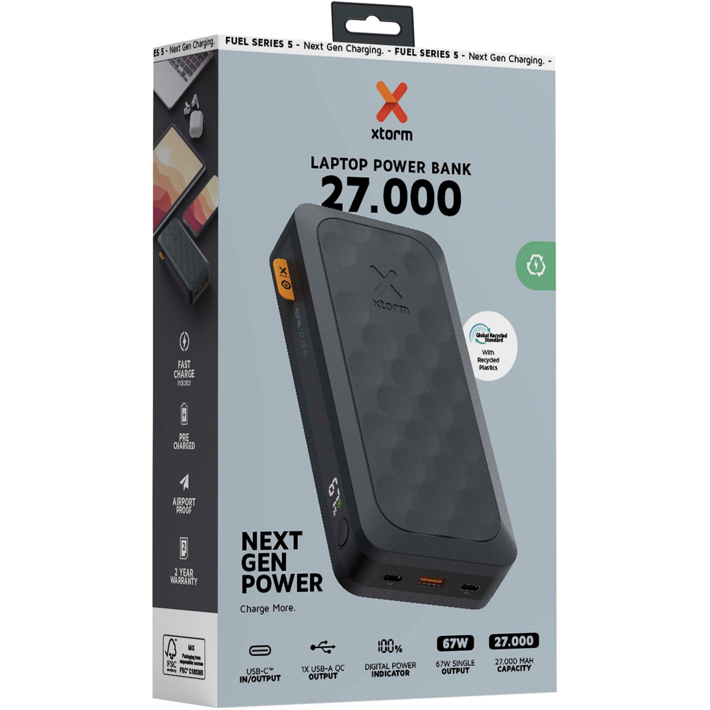 Xtorm FS5271 Fuel Series 27 000 mAh 67 W powerbank