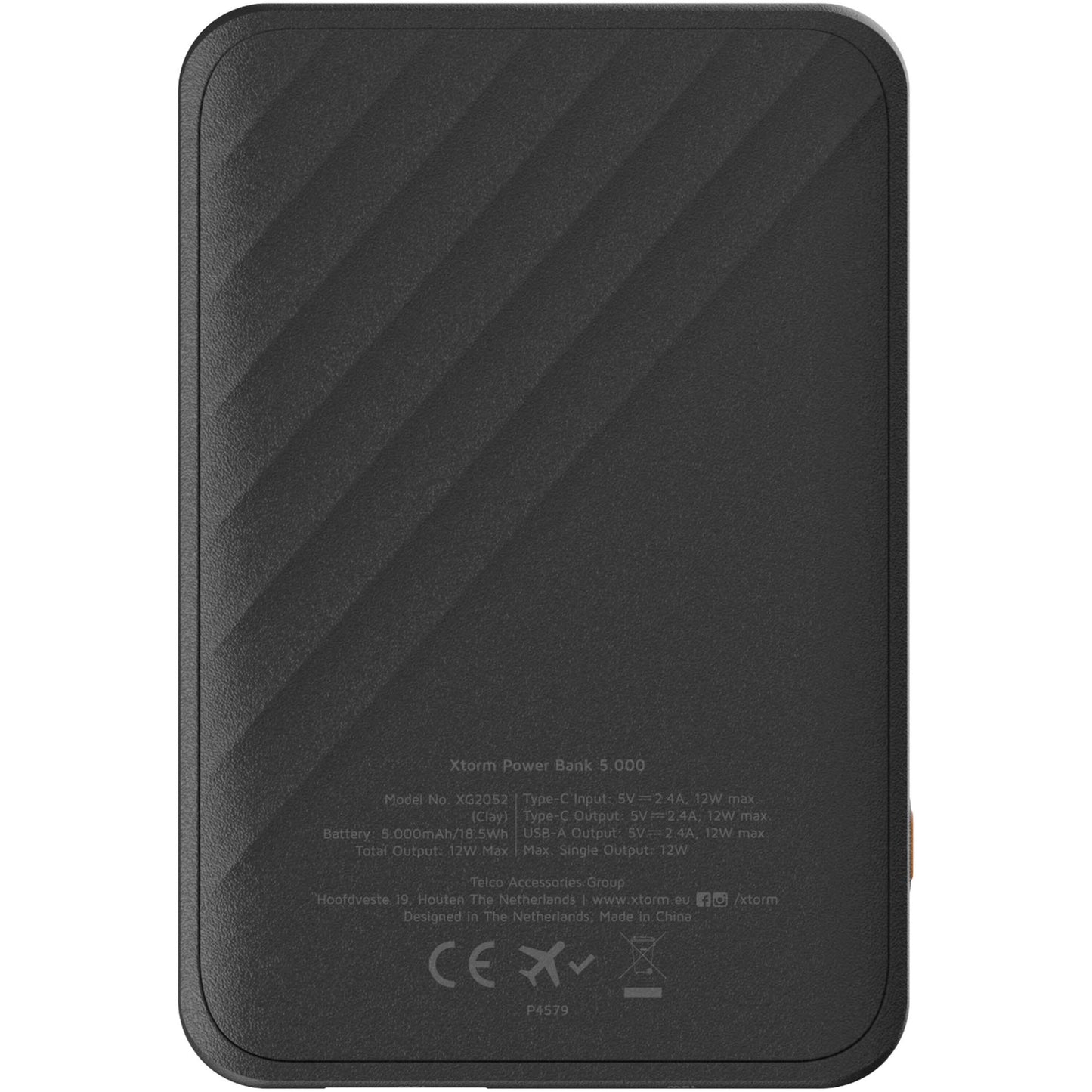 Xtorm XG205 Go2 snabbladdande powerbank på 12 W, 5 000 mAh