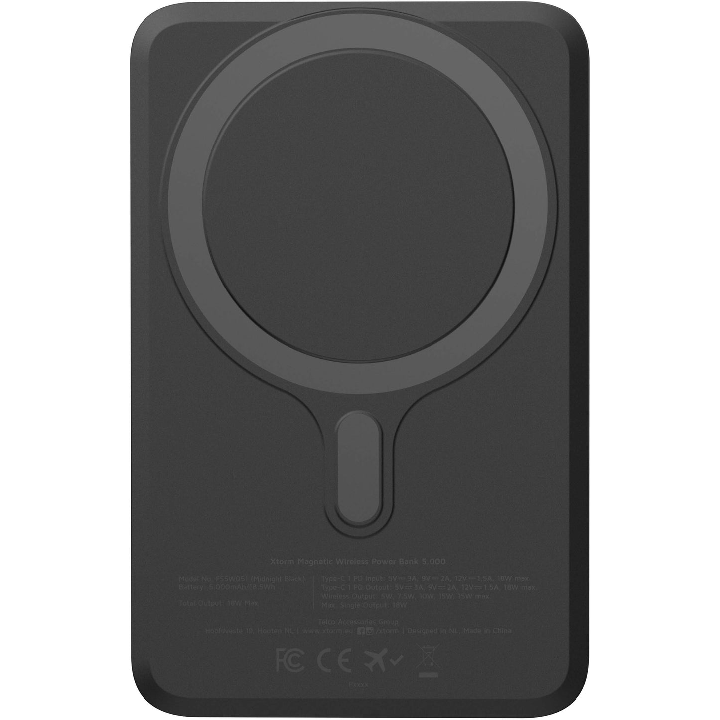 Xtorm FS5W051 magnetisk trådlös powerbank på 5 000 mAh