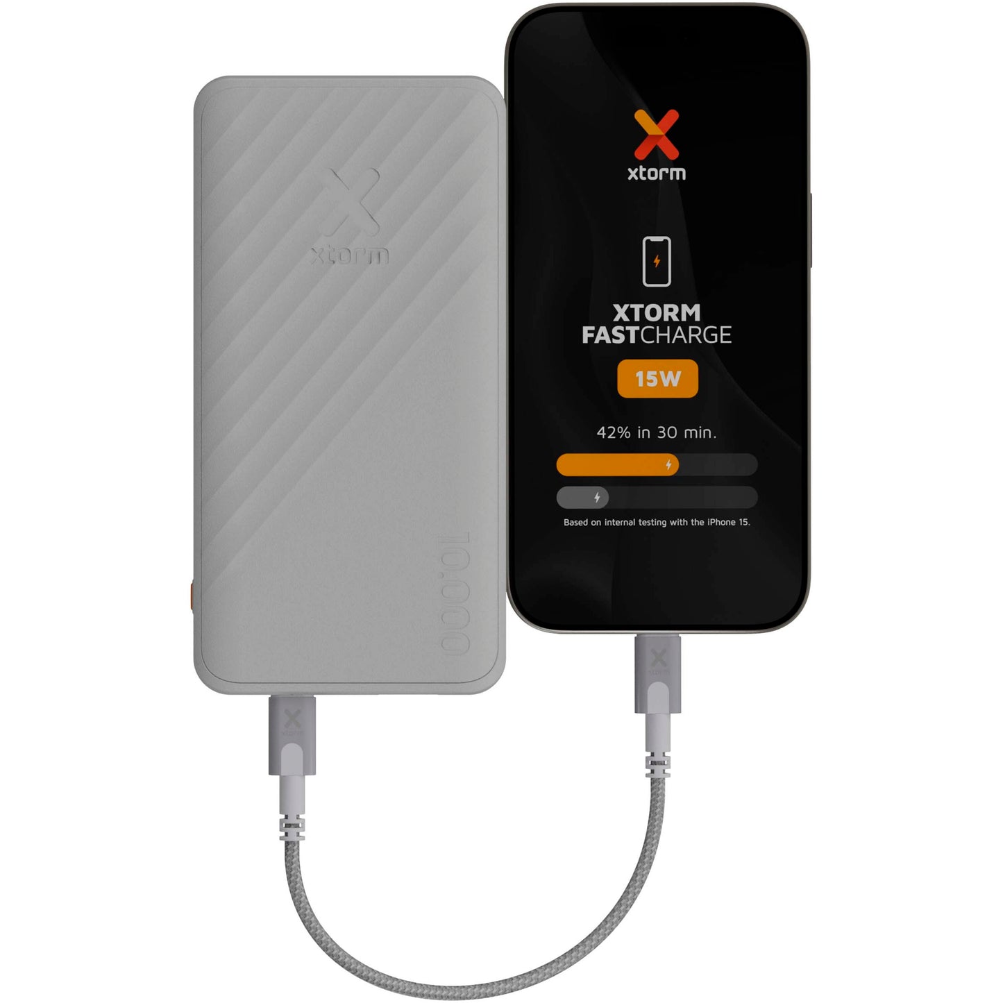 Xtorm XG210 Go2 snabbladdande powerbank på 15 W, 10 000 mAh