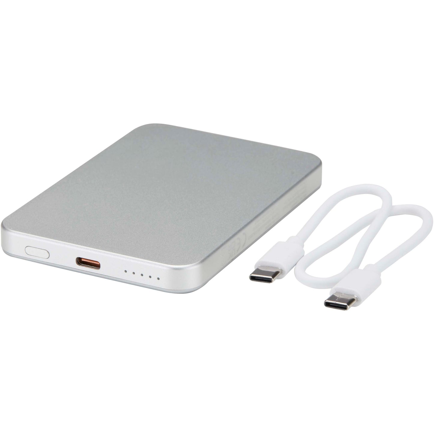 Avis 5000 mAh magnetisk powerbank i RCS-återvunnet aluminium